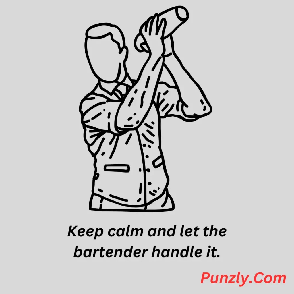 Bartender Puns