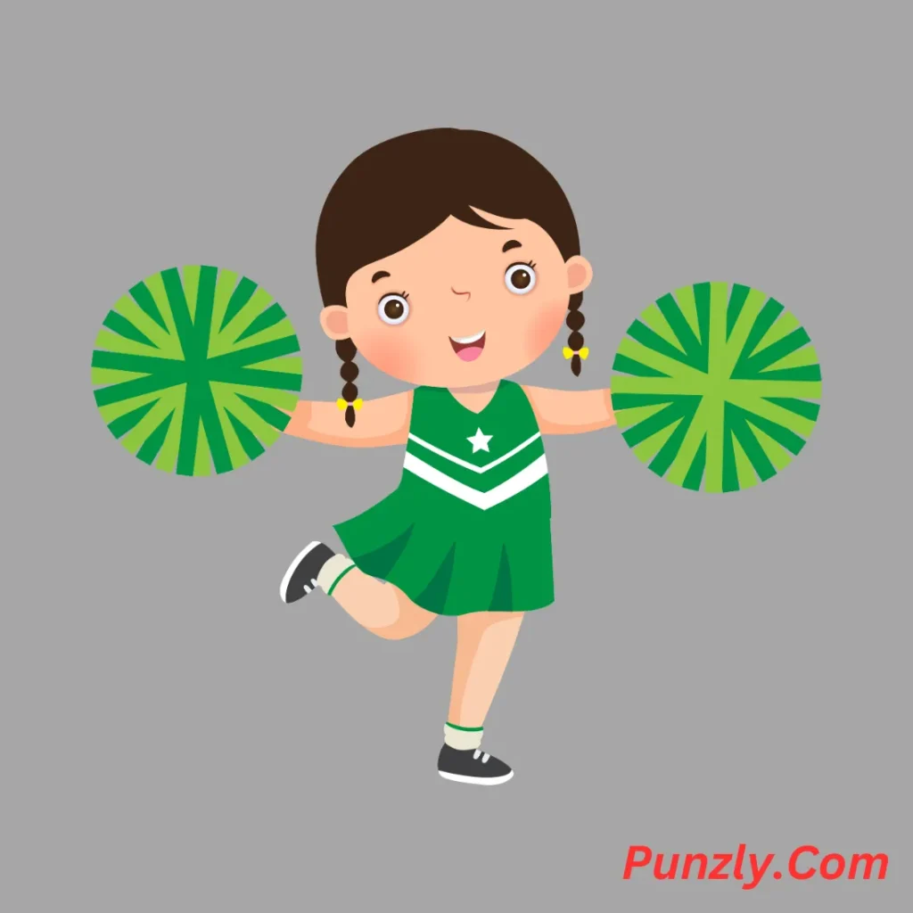 Cheerleader Puns Captions