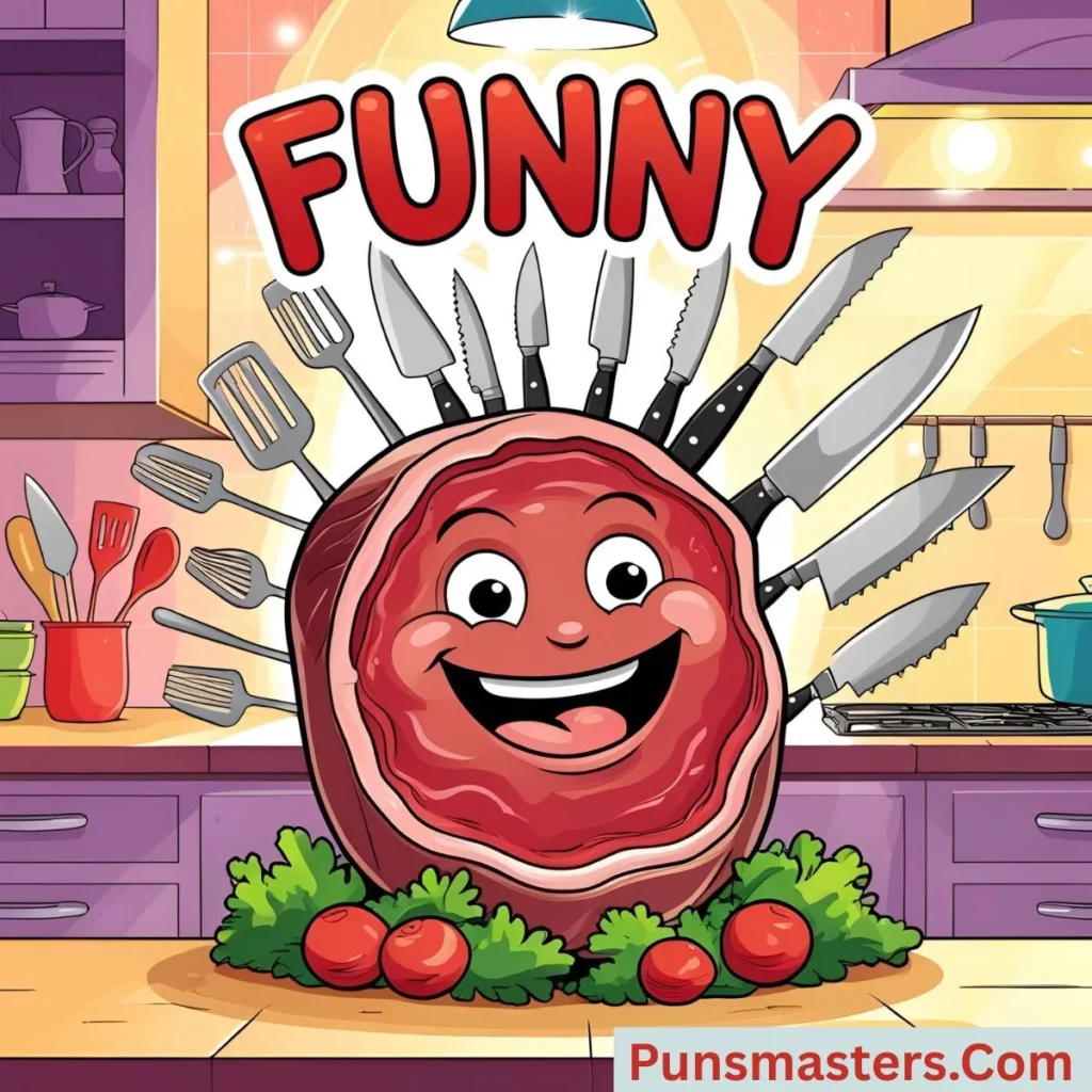 Funny Steak Knife Puns