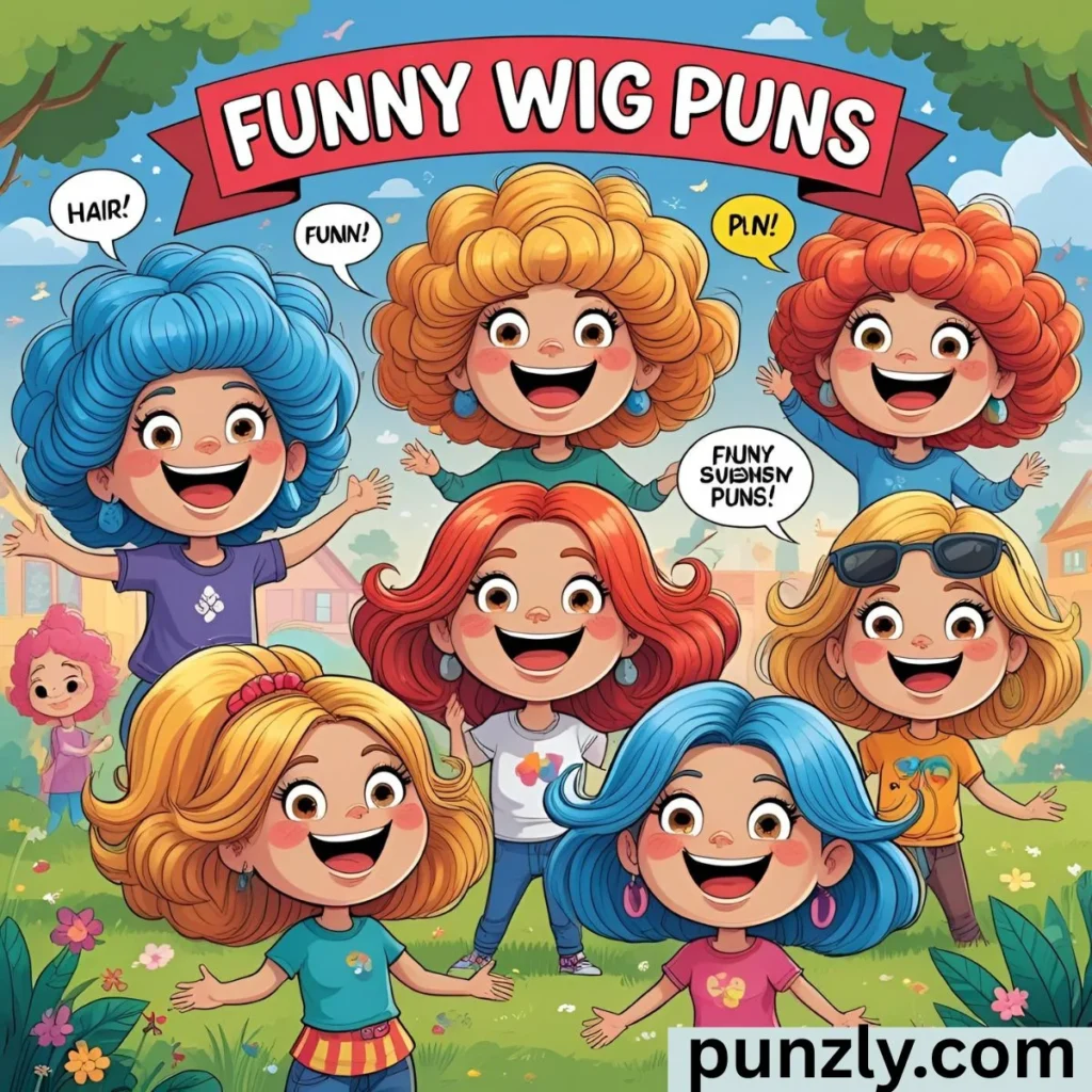 Funny Wig Puns