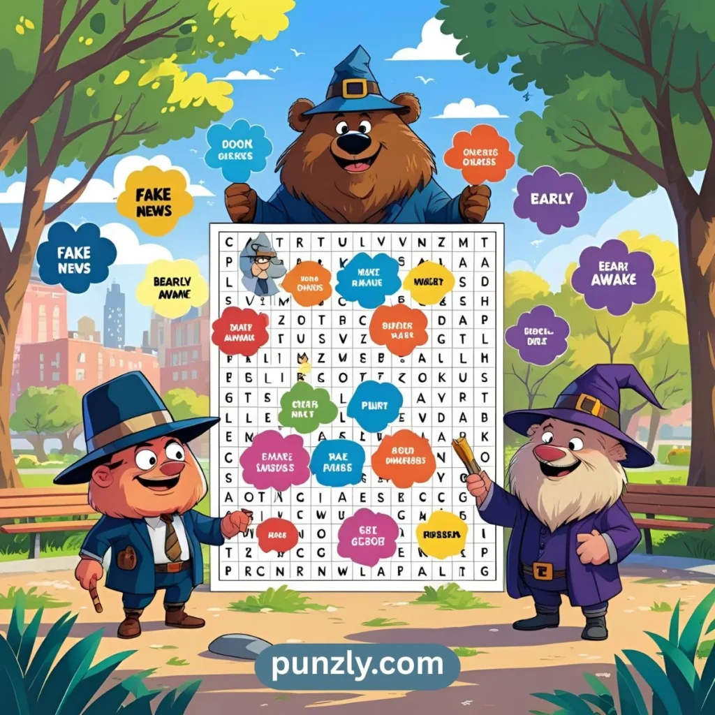 Funny Word Search Puns