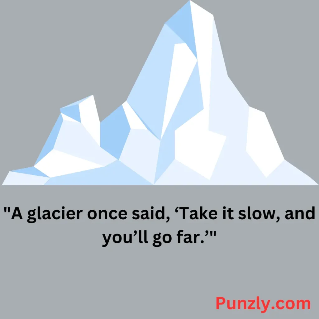Glacier Puns Generator