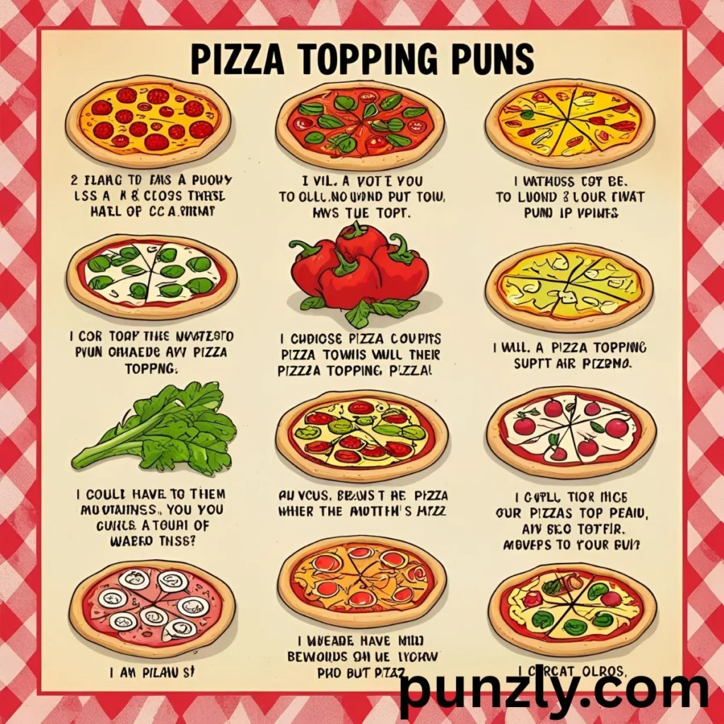 Pizza Topping Puns