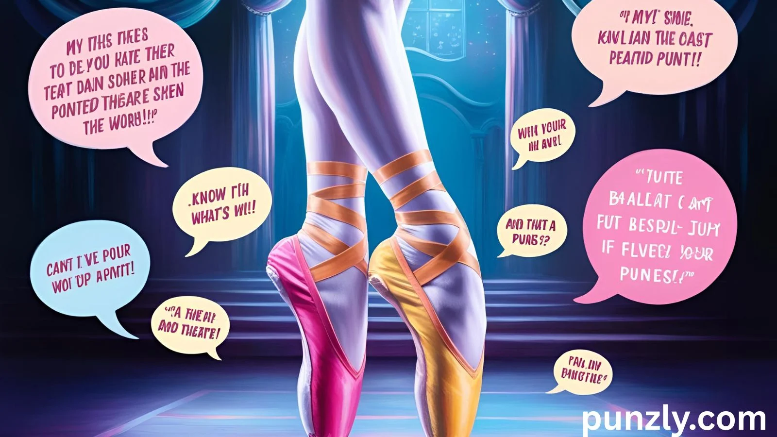 Pointe Shoe Puns