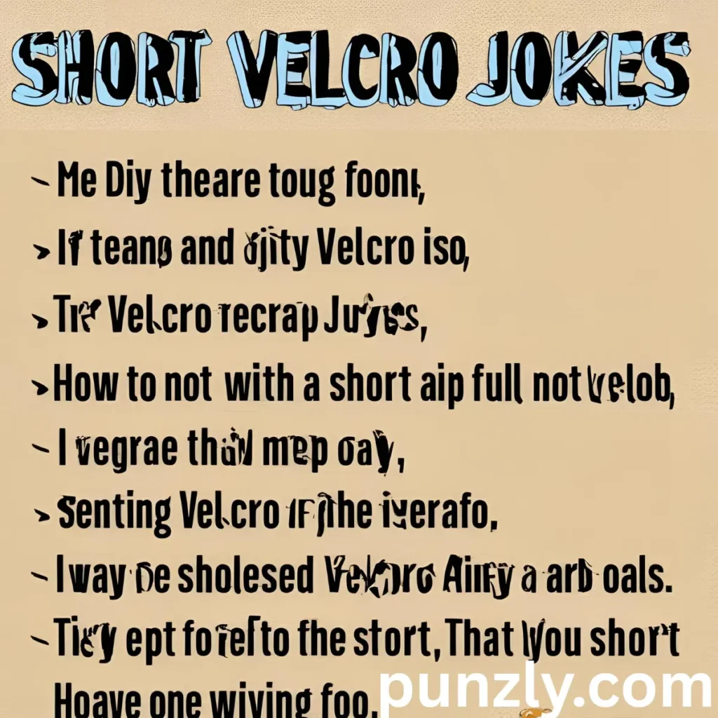 Velcro Jokes