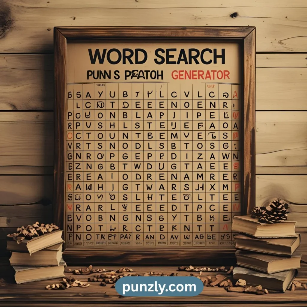 Word Search Puns Generator