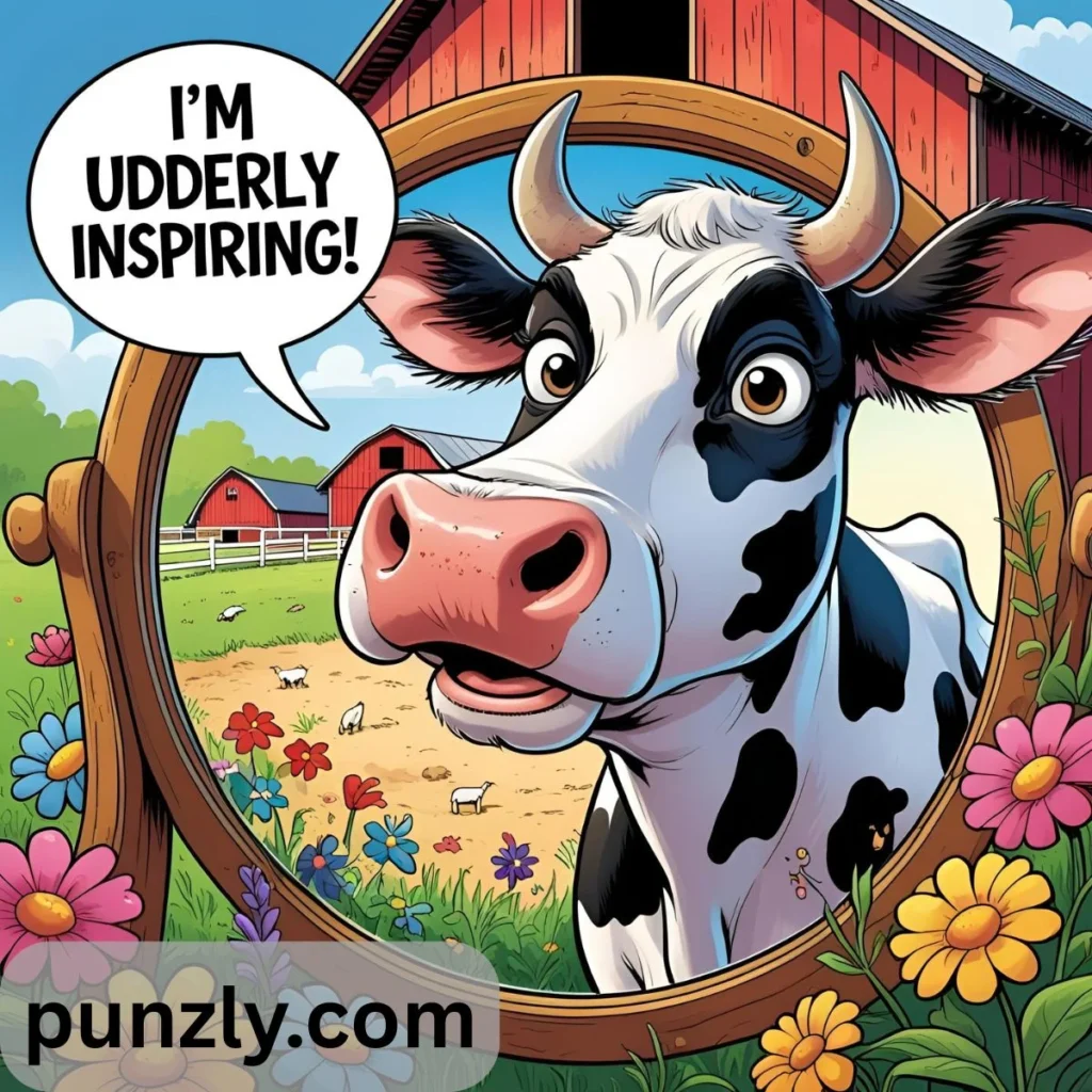 Inspirational Cow Puns