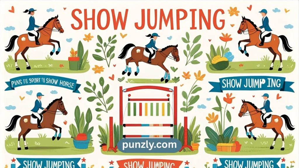 Show Jumping puns