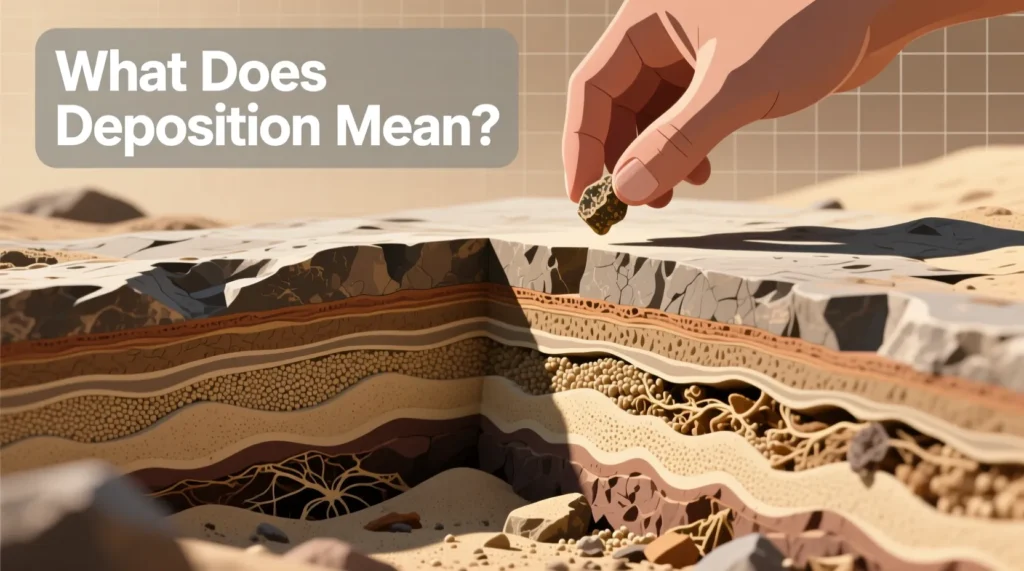 What Does Deposition Mean