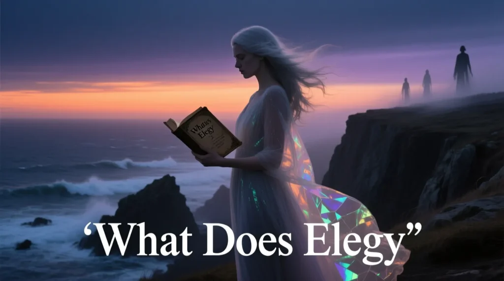 What Does Elegy Mean