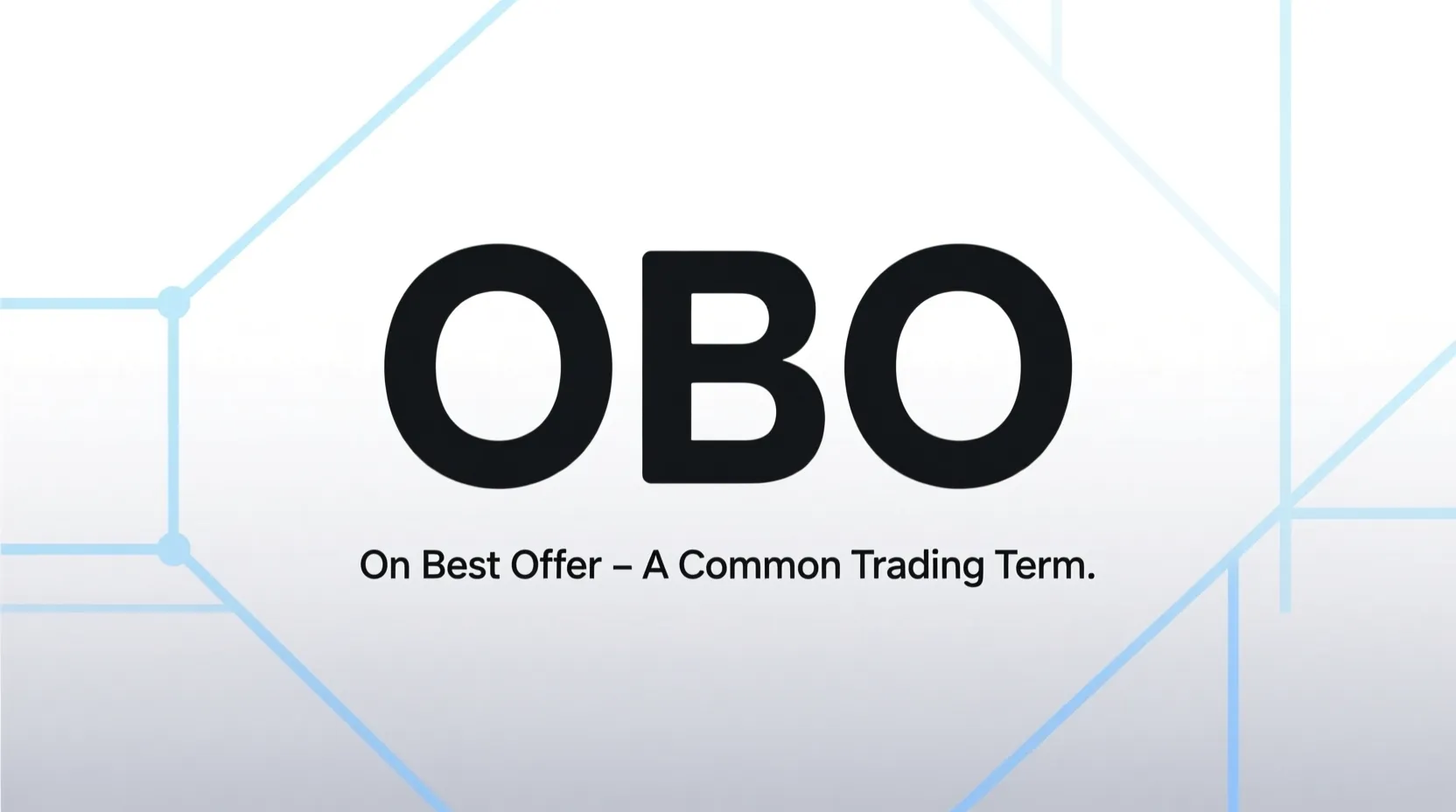 What Does OBO Mean