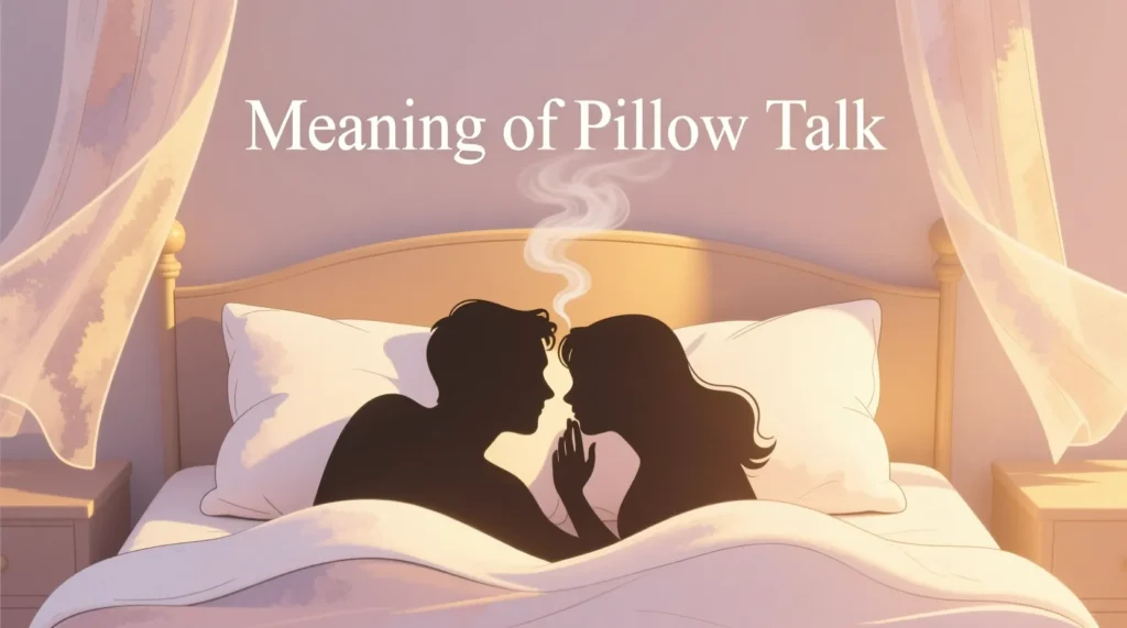 What Does Pillow Talk Mean
